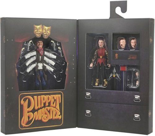 NECA Puppet Master 7 Scale Action Figure - Ultimate Six-Shooter & Jester WORLDWIDE DELIVERY