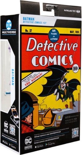 McFarlane Toys 7 Figure - Batman (1st Appearance) - DC Multiverse - Multicolor BUY IN MIDDLE EAST