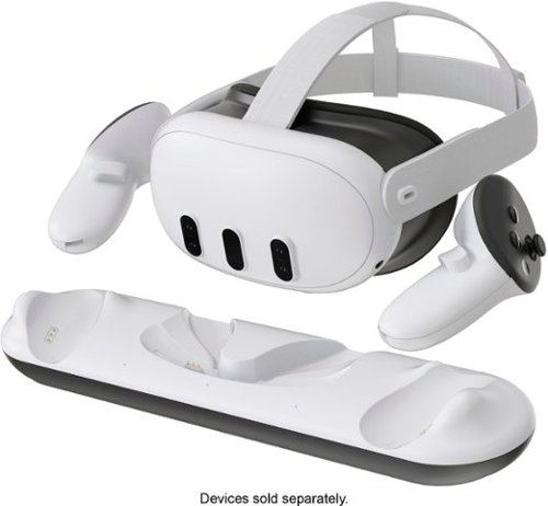 Insignia™ Charge Station for Meta Quest 3 - White GLOBAL SHIPPING
