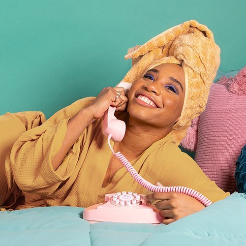 Ooma Telo Air 2 Internet Home Phone Service with Retro Princess Phone Bundle - Pink SHOP ONLINE