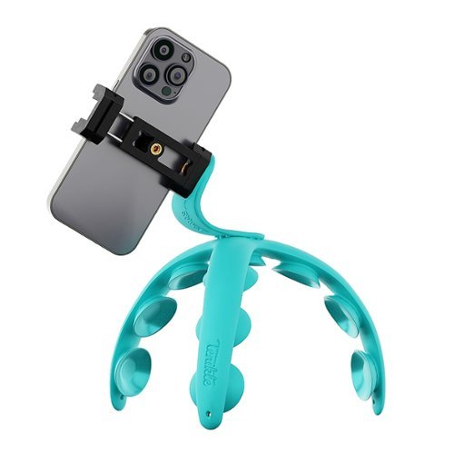 Tenikle PRO Bendable Suction Cup Tripod Mount - Teal WORLDWIDE DELIVERY