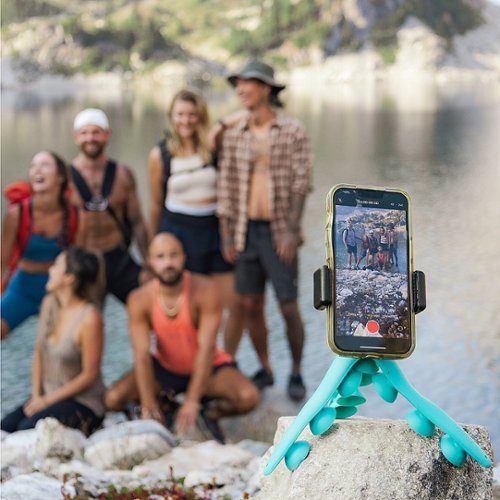 Tenikle PRO Bendable Suction Cup Tripod Mount - Teal BUY IN EUROPE
