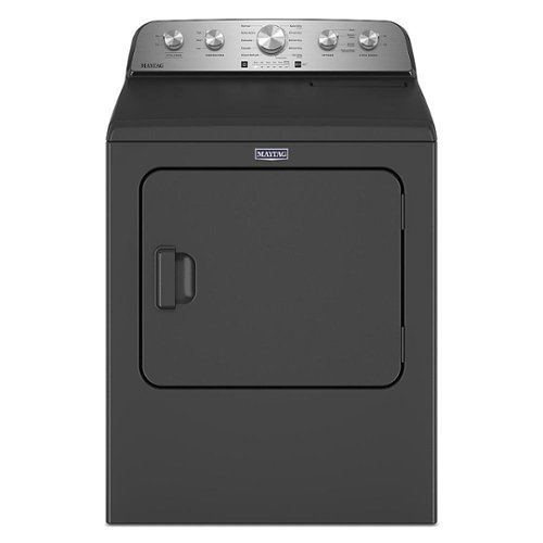 Photos - Tumble Dryer Maytag  7.0 Cu. Ft. Electric Dryer with Steam and Extra Power Button - Vo 