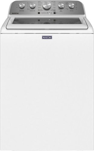 Maytag - 4.7 Cu. Ft. High Efficiency Top Load Washer with Extra Power Button - White