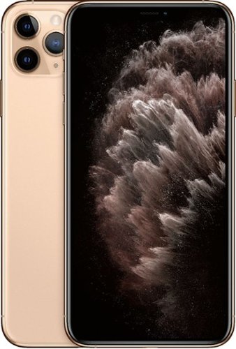 Apple - Geek Squad Certified Refurbished iPhone 11 Pro Max with 64GB Memory Cell Phone (Unlocked) - Gold