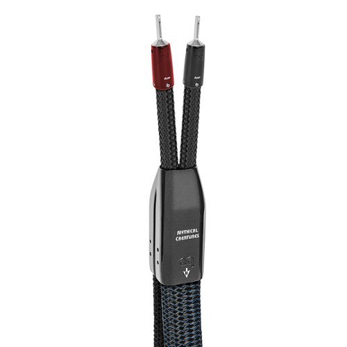 AudioQuest - 10FT Single ThunderBird BiWire Speaker Cable - Blue/Black