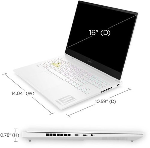 HP OMEN Transcend 16 Wide Quad XGA Gaming Laptop - Intel Core i9-14900HX - 16GB DDR5 Memory - NVIDIA GeForce RTX 4070 - 1TB SSD - Ceramic White SHOP ONLINE