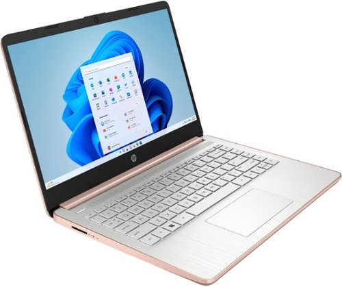 HP 14 Laptop - Intel Celeron - 4GB Memory - 128GB eMMC - Rose Gold GLOBAL SHIPPING