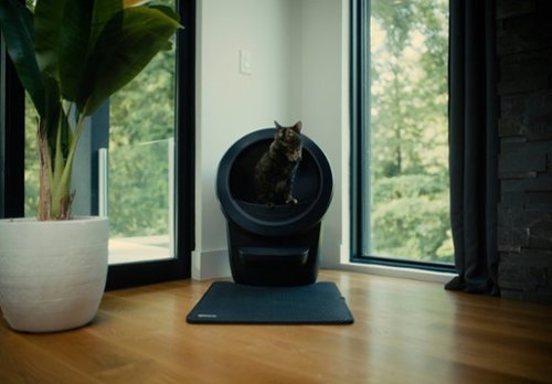 Whisker Litter-Robot LitterTrap Mat - Black GLOBAL SHIPPING