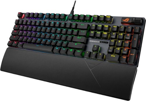 ASUS ROG Strix Scope II X Full-size Wireless Mechanical RGB Gaming Keyboard with Hot-Swappable ROG NX Snow Switches - Black SHOP ONLINE