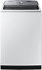 Samsung - 5.2 Cu. Ft. High-Efficiency Smart Top Load Washer with Super Speed Wash - White-Front_Standard