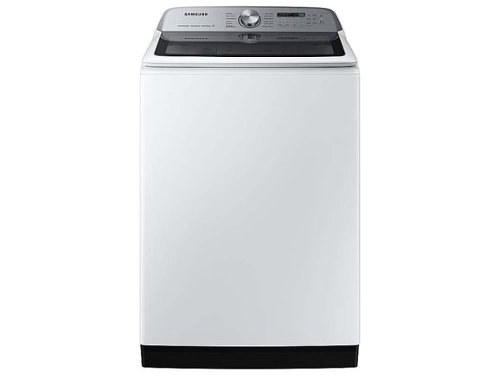 Samsung - 5.1 Cu. Ft. High-Efficiency Smart Top Load Washer with ActiveWave Agitator - White