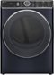 GE Profile - 7.8 Cu. Ft. Stackable Smart Electric Dryer with Steam and Sanitize Cycle - Sapphire Blue-Front_Standard