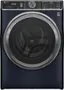 Front. GE Profile - 5.3 Cu. Ft. Stackable Smart Front Load Washer with Steam and UltraFresh Vent System+ With OdorBlock - Sapphire Blue.