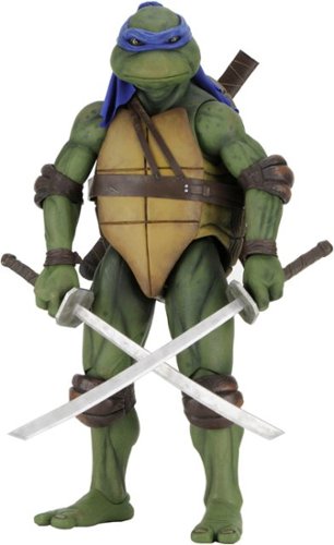 NECA - Teenage Mutant Ninja Turtles 1/4 Scale Action Figure - Leonardo (1990 Movie)