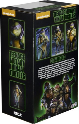 NECA Teenage Mutant Ninja Turtles  1/4 Scale Action Figure - Donatello (1990 Movie) WORLDWIDE DELIVERY