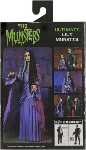 NECA Rob Zombie’s The Munsters 7” Scale Action Figure - Ultimate Lily Munster WORLDWIDE DELIVERY