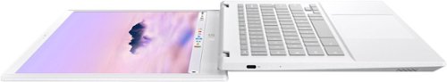 ASUS CX3402 14 FHD Touch Screen Chromebook Plus Laptop with Google AI - Intel Core i5 - 8GB Memory - 128GB SSD - Pearl White SHOP ONLINE