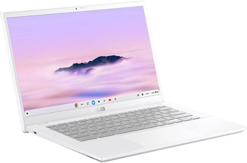 ASUS CX3402 14 FHD Touch Screen Chromebook Plus Laptop with Google AI - Intel Core i5 - 8GB Memory - 128GB SSD - Pearl White WORLDWIDE DELIVERY