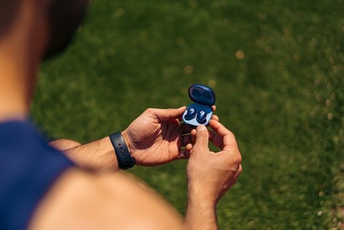 Raycon The Fitness True Wireless Noise Cancelling In-Ear Earbuds - Blue HOW TO BUY