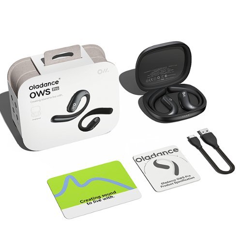 Oladance OWS Pro Wearable Stereo True Wireless Open Ear Headphones - Misty Black HOW TO BUY