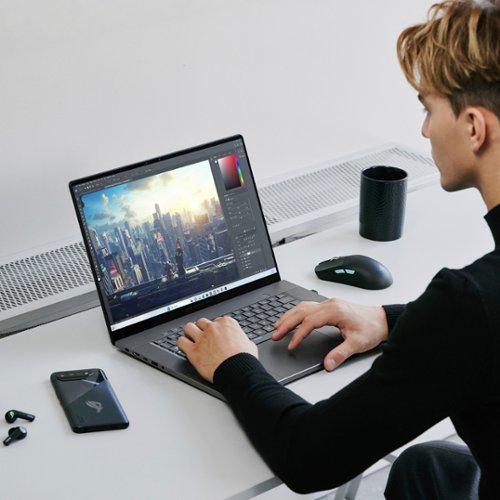 ASUS ROG Zephyrus G16 16 OLED QHD 240Hz Gaming Laptop - Intel Core Ultra 9 - 32GB LPDDR5X - NVIDIA RTX 4080 - 1TB SSD - Eclipse Gray BUY IN EUROPE