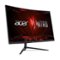 Acer - Nitro 31.5” LED Curved UHD 165Hz 0.5ms FreeSync Monitor (Display Port, HDMI) - Black-Angle_Standard