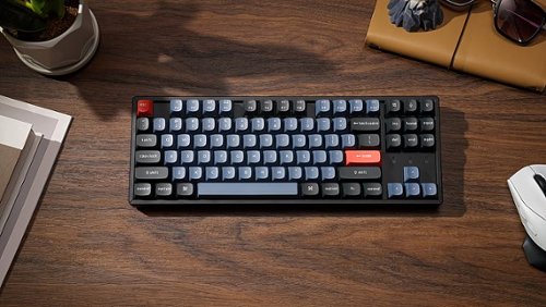 Keychron K8 Pro Red Switch Mechanical Keyboard Mac or PC - Black BUY ONLINE