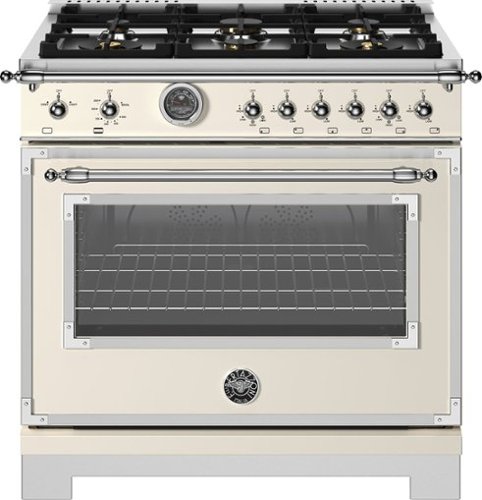 Bertazzoni - Heritage Series range - Gas Oven - 6 brass burners