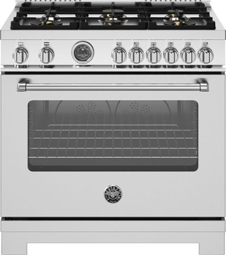 Bertazzoni - Master Series range - Gas oven - 6 brass burners