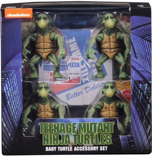 NECA Teenage Mutant Ninja Turtles 1/4 Scale Action Figure - Baby Turtle Accessory Set (1990 Movie) HOW TO BUY