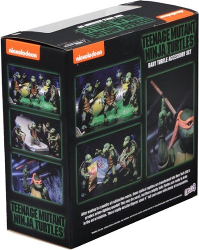 NECA Teenage Mutant Ninja Turtles 1/4 Scale Action Figure - Baby Turtle Accessory Set (1990 Movie) WHERE TO BUY
