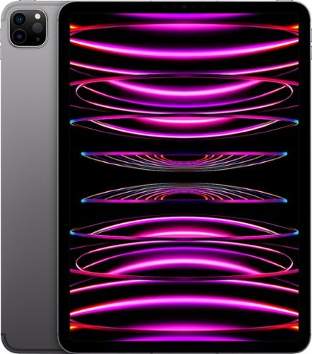Apple - Geek Squad Certified Refurbished 11-Inch iPad Pro with Wi-Fi - 512GB - Space Gray