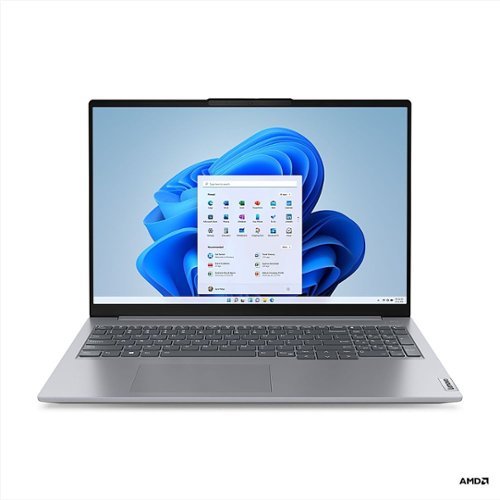 Lenovo - ThinkBook 16 G6 ABP (AMD) in 16" Notebook - AMD Ryzen 5 with  8GB Memory - 256GB SSD - Gray