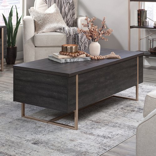  Sauder - Walter Heights Lift Top Coffee Table Bwg - Blade Walnut