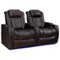 Valencia Theater Seating - Valencia Tuscany XL Row of 2 premium top grain Nappa leather 11000 Home Theater Seating - Dark Chocolate-Angle_Standard