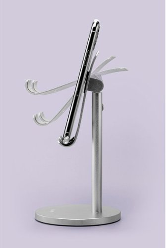 LAUT Free Stand for Mobile Phones and Tablets - Silver GLOBAL SHIPPING