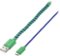 Modal™ - 4' Twist Micro USB Cable - Blue/Green-Front_Standard