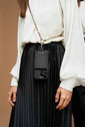 Anne Klein Wome's Metal Crossbody Chain iPhone Chain Compatible with all iPhones Cellphones - Gold WORLDWIDE DELIVERY