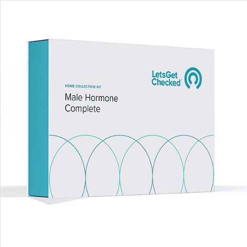 LetsGetChecked - Male Hormone Complete Testing | Learn about your hormones including testosterone, cortisol and more - 1 collection kit-Front_Standard 