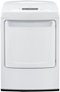 LG - 7.3 Cu. Ft. 9-Cycle Electric Dryer - White-Front_Standard