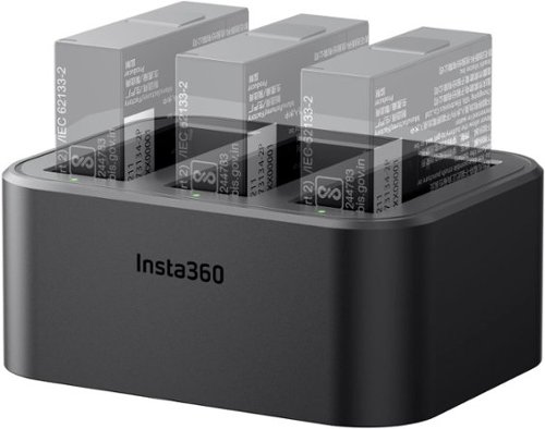 

Insta360 - Ace/Ace Pro Fast Battery Charger Hub - Black
