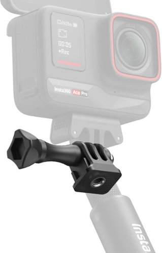 Insta360 3-Prong to 1/4 Adapter - Black GLOBAL SHIPPING