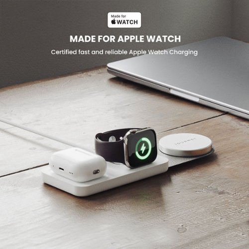 JOURNEY SWIV 3-in-1 Foldable Wireless Charging  Station - White BUY ONLINE