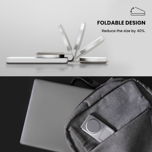 JOURNEY SWIV 3-in-1 Foldable Wireless Charging  Station - White SHOP ONLINE