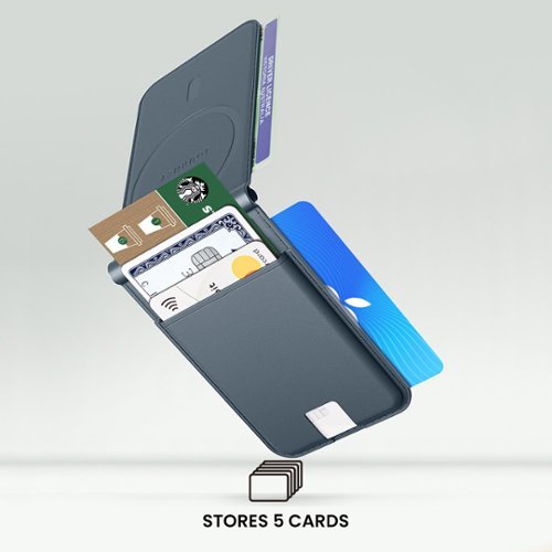 JOURNEY EZMO MagSafe Wallet & Phone Stand - Navy Blue HOW TO BUY