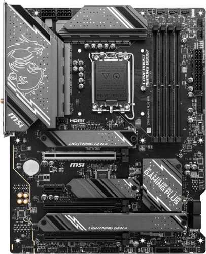 MSI Z790 GAMING PLUS WIFI (Socket LGA 1700) Intel Z790 ATX DDR5 Wi-Fi 6E Motherboard - Black GLOBAL SHIPPING