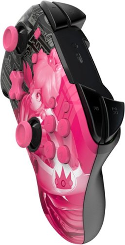 PDP REMATCH GLOW Wireless Controller For Nintendo Switch, Nintendo Switch - OLED Model - Grand Prix Peach BUY IN EUROPE