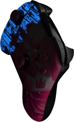 PDP REMATCH GLOW Wireless Controller For Nintendo Switch, Nintendo Switch - OLED Model - Grand Prix Peach BUY IN MIDDLE EAST