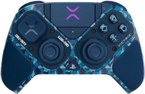 PDP - Victrix Pro BFG Wireless Controller for PS5, PS4, and PC, Sony 3D Audio, Modular Buttons/Clutch Triggers/Joystick - Midnight Mask